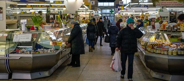 Piena paviljons Centrāltirgū Piena paviljons Centrāltirgū - Sputnik Latvija