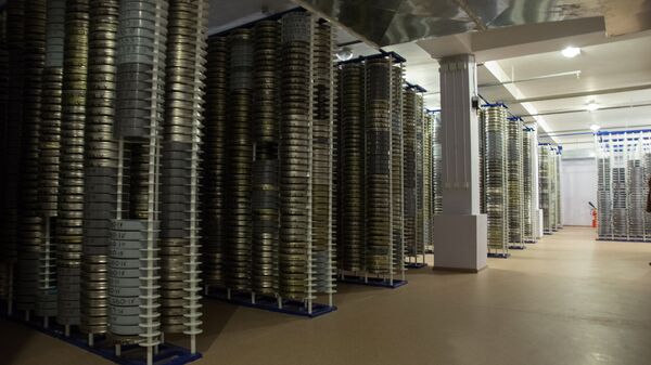 Кинопленки в Госфильмофонде России  - Sputnik Латвия