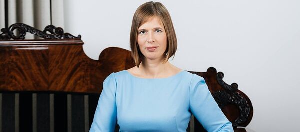 Президент Эстонской Республики Керсти Кальюлайд - Sputnik Латвия