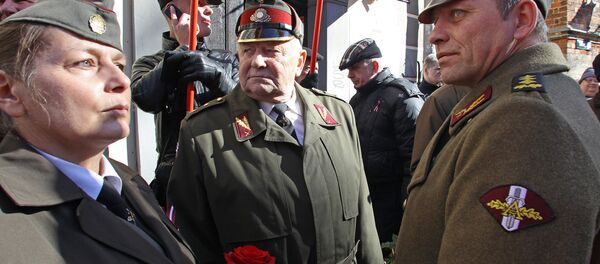 Leģionāru dienas pasākumi Rīgā 2017. gada 16. martā Leģionāru dienas pasākumi Rīgā 2017. gada 16. martā - Sputnik Latvija
