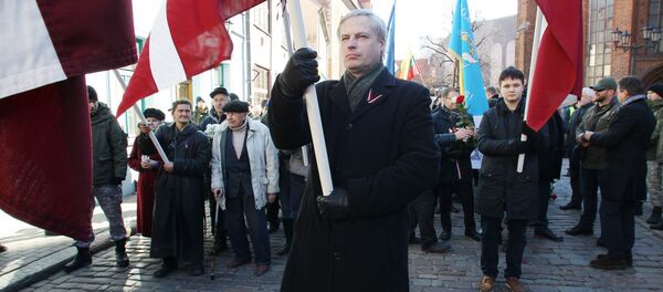 Мероприятия Дня легионеров в Риге 16 марта 2017 года - Sputnik Латвия