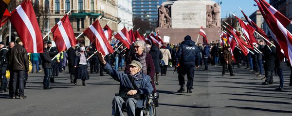 Мероприятия Дня легионеров в Риге 16 марта 2017 года Мероприятия Дня легионеров в Риге 16 марта 2017 года - Sputnik Latvija