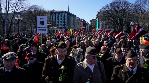 Мероприятия Дня легионеров в Риге 16 марта 2017 года - Sputnik Латвия