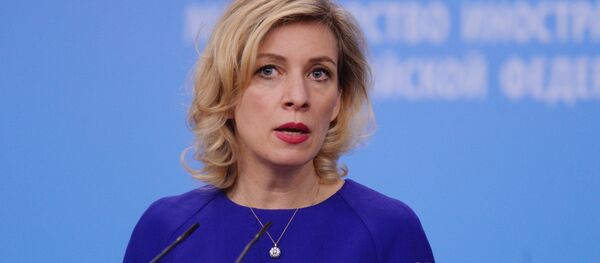 Официальный представитель министерства иностранных дел России Мария Захарова - Sputnik Latvija