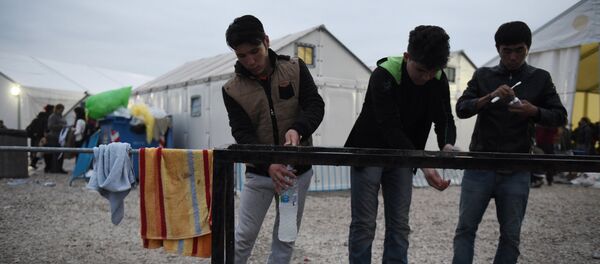 Лагерь беженцев - Sputnik Латвия