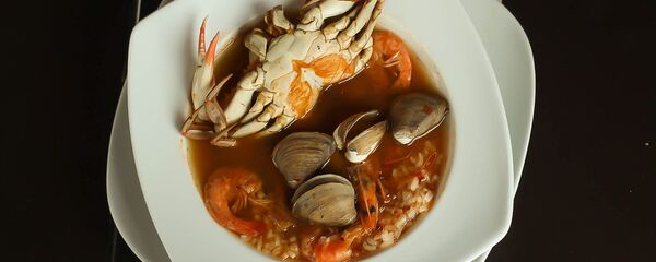 Суп с морепродуктами Суп с морепродуктами - Sputnik Latvija