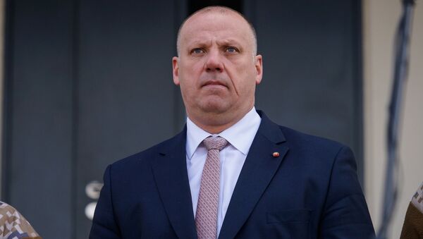 Министр обороны Латвии Раймонд Бергманис - Sputnik Латвия