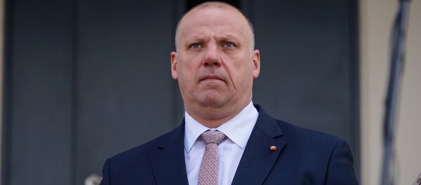 Latvijas aizsardzības ministrs Raimonds Bergmanis Latvijas aizsardzības ministrs Raimonds Bergmanis - Sputnik Latvija
