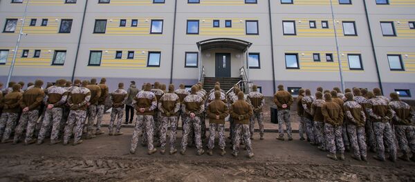 Новая казарма на авиабазе Лиелварде - Sputnik Латвия