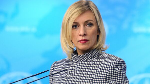Oficiālā Krievijas ĀM pārstāve Marija Zaharova - Sputnik Latvija
