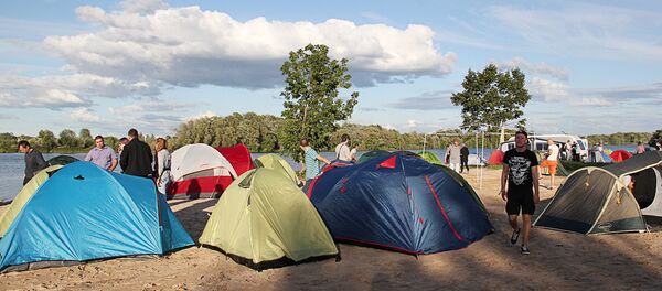 Палаточный городок - Sputnik Латвия