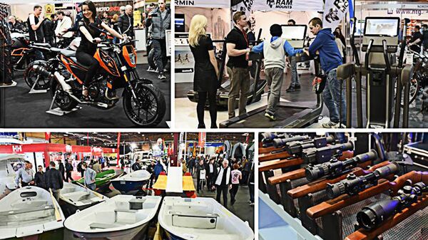 Выставки для спорта и отдыха на Кипсале Выставки для спорта и отдыха на Кипсале - Sputnik Латвия