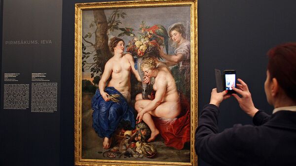 Церера и две нимфы, Питер Пауль Рубенс, Франс Снейдерс (1615-1617) Церера и две нимфы, Питер Пауль Рубенс, Франс Снейдерс (1615-1617) - Sputnik Латвия