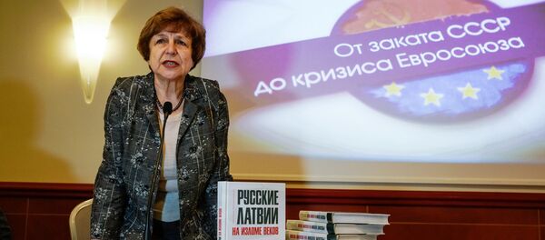 Евродепутат и лидер Русского Союза Латвии Татьяна Жданок - Sputnik Латвия