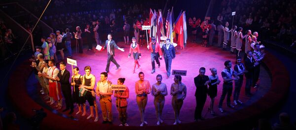 Международный цирковой фестиваль Золотой Карл-2016 Международный цирковой фестиваль Золотой Карл-2016 - Sputnik Latvija