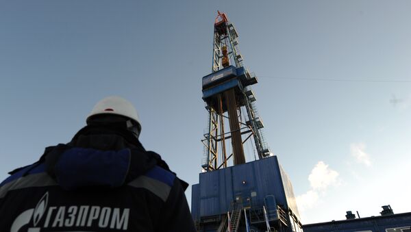 Газпром, бурение газовой скважины - Sputnik Latvija