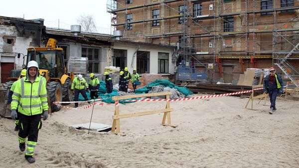 Реконструкция Рижской табачной фабрики Реконструкция Рижской табачной фабрики - Sputnik Латвия