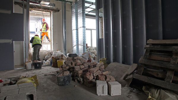 Реконструкция Рижской табачной фабрики Реконструкция Рижской табачной фабрики - Sputnik Латвия