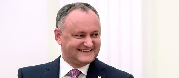 Президент Молдовы Игорь Додон - Sputnik Latvija