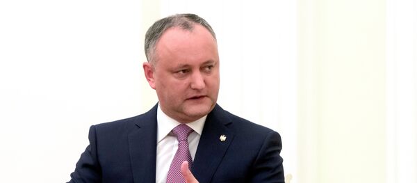 Президент Молдовы Игорь Додон - Sputnik Латвия