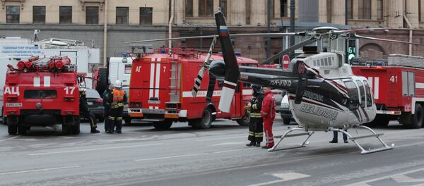 Взрывы в метро в Санкт-Петербурге - Sputnik Латвия