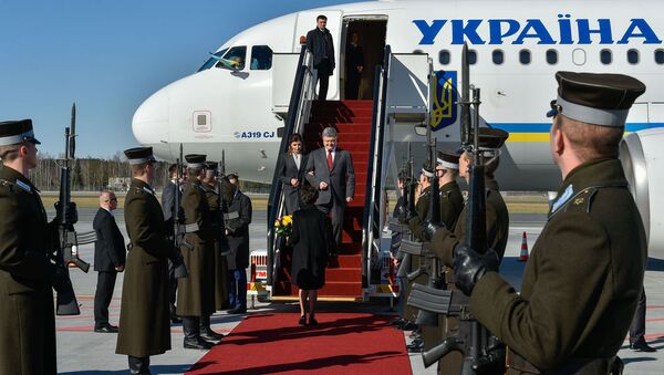 Официальный визит президента Украины Петра Порошенко в Латвийскую Республику - Sputnik Латвия