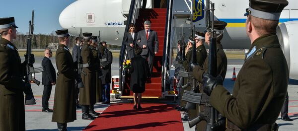 Официальный визит президента Украины Петра Порошенко в Латвийскую Республику - Sputnik Латвия