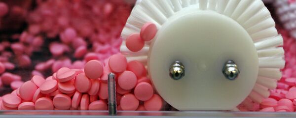 Tablešu fasēšānas cehs Tablešu fasēšānas cehs - Sputnik Latvija