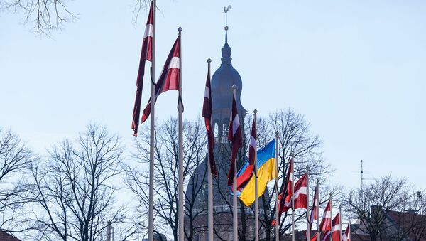 Визит президента Украины Петра Порошенко в Ригу - Sputnik Латвия