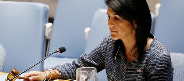 Постоянный представитель США при ООН Никки Хейли - Sputnik Латвия