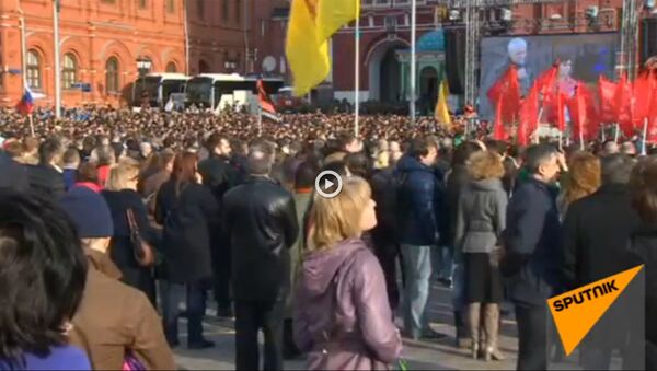 В Москве проходят акции памяти погибших при теракте в Санкт-Петербурге - Sputnik Латвия