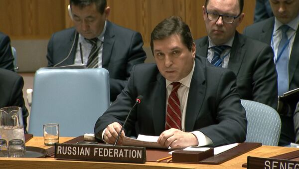 Krievijas pastāvīgā pārstāvja ANO vietnieks uzrunājis DP locekļus ārkārtas sēdē Sīrijas jautājumā - Sputnik Latvija