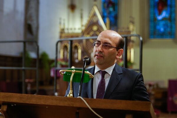 Тигран Мкртчян, Чрезвычайный и Полномочный посол Армении в Литве, Латвии и Эстонии - Sputnik Латвия