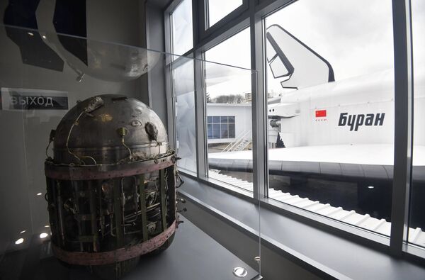 Топливный бак ВСУ орбитального корабля Буран - Sputnik Латвия