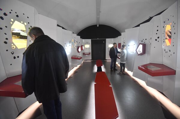 Интерьер космического корабля Буран - Sputnik Латвия