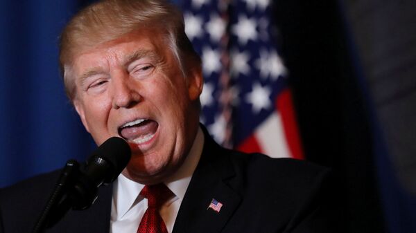 Президент США Дональд Трамп - Sputnik Латвия