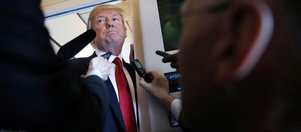 Президент США Дональд Трамп - Sputnik Latvija