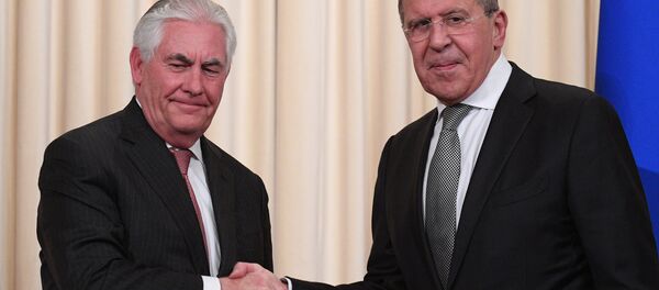 Valsts sekretārs Reks Tilersons tiksies ar ārlietu ministru Sergeju Lavrovu Valsts sekretārs Reks Tilersons tiksies ar ārlietu ministru Sergeju Lavrovu - Sputnik Latvija