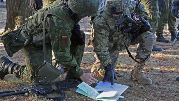Военные учения в Литве - Sputnik Latvija