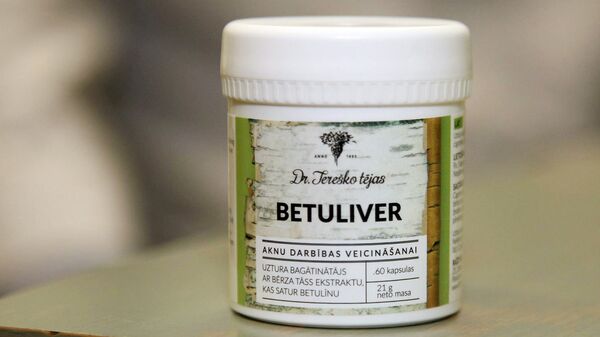 Бетулиносодержащая добавка BETULIVER Бетулиносодержащая добавка BETULIVER - Sputnik Латвия