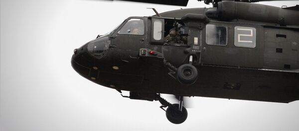 Учения вооруженных сил Воздушные Ястребы в мадонском крае - Sputnik Latvija