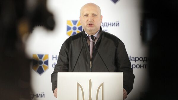 Секретарь Совета национальной безопасности и обороны Украины Александр Турчинов - Sputnik Latvija