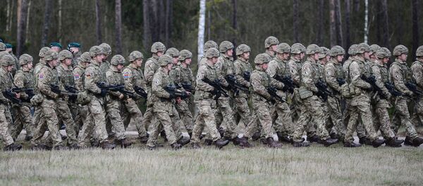 NATO karavīri NATO karavīri - Sputnik Latvija