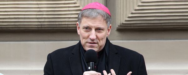 Рижский митрополит Римско-католической церкви архиепископ Збигнев Станкевич Рижский митрополит Римско-католической церкви архиепископ Збигнев Станкевич - Sputnik Латвия