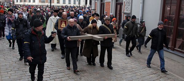 Экуменический крестный ход в Риге - Sputnik Латвия