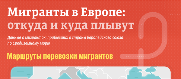 Мигранты в Европе: откуда и куда плывут - Sputnik Латвия