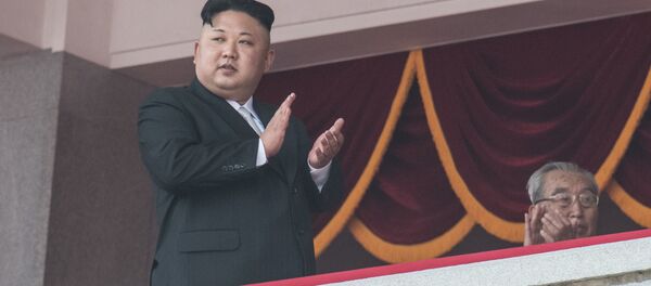 Глава КНДР Ким Чен Ын Глава КНДР Ким Чен Ын - Sputnik Латвия