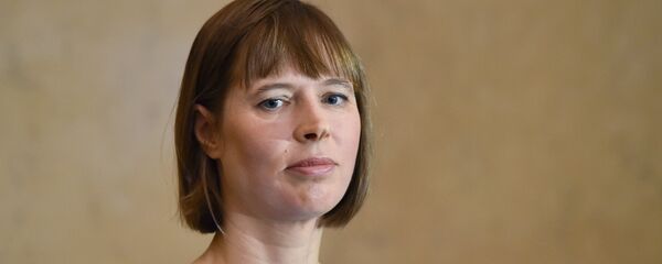 Президент Эстонской Республики Керсти Кальюлайд - Sputnik Латвия