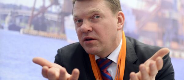 Глава Латвийской железной дороги Эдвинс Берзиньш, архивное фото - Sputnik Латвия