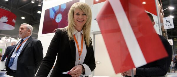 Стенд латвийских портов на выставке в рамках 22-й Международной конференции для грузовладельцев, логистов и перевозчиков ТрансРоссия - Sputnik Латвия